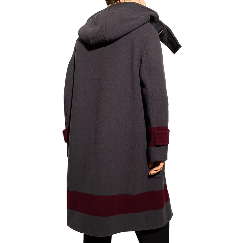 Burberry Wool Hooded Coat - Men - Piano Luigi