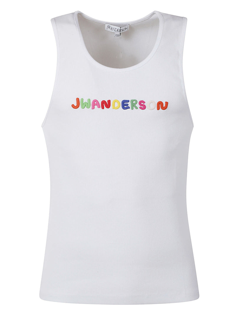 J.W. Anderson Logo Embroidery Tank Top - Men