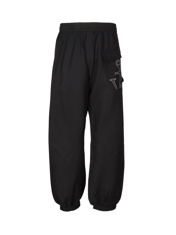 J.W. Anderson Trackpants With Anchor Logo - Men