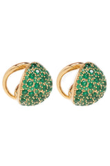 Bottega Veneta Raise Embellished Earrings - Women - Piano Luigi