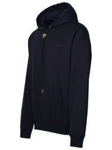 Versace la Medusa Navy Cotton Sweatshirt - Men