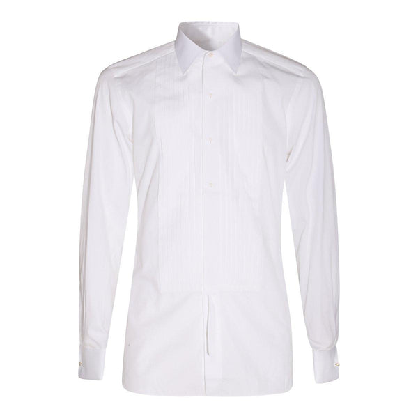 Tom Ford Pleat-detailed Long-sleeved Shirt - Men - Piano Luigi