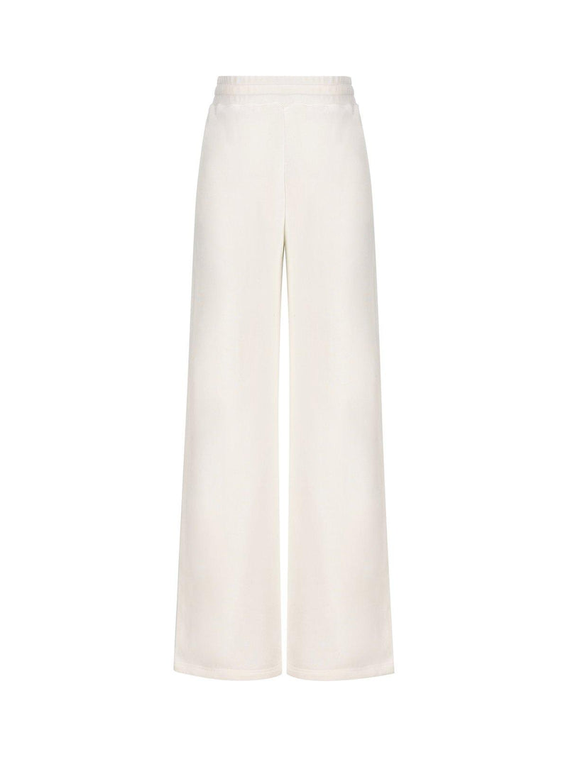 Gucci Interlocking G Embroidered Jersey Trousers - Women