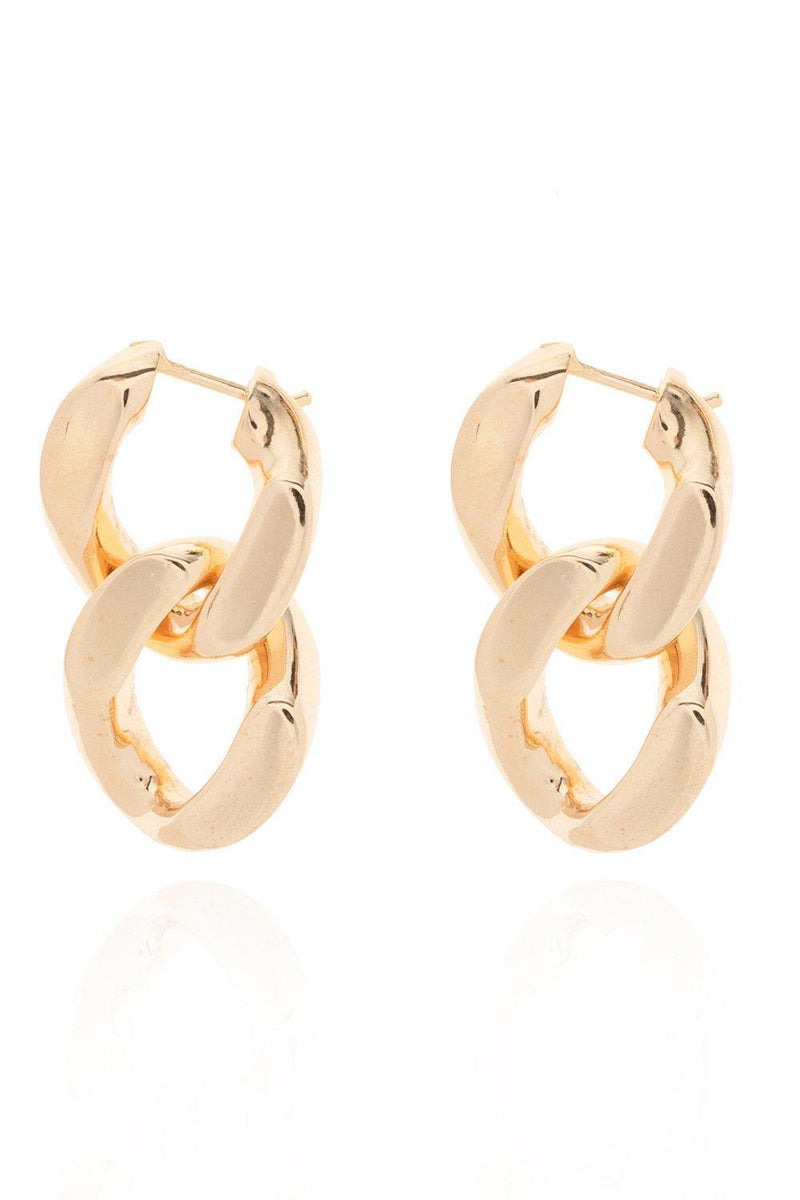 Bottega Veneta Chain-link Earrings - Women - Piano Luigi