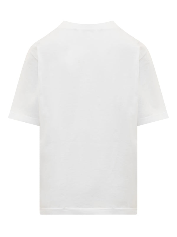 Dsquared2 Short Sleeve Printed Cotton T-shirt - Women