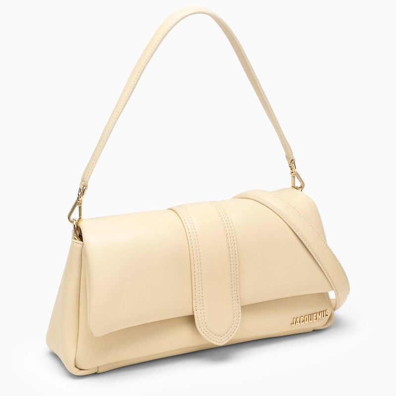 Jacquemus Le Bambimou Ivory Leather Bag - Women