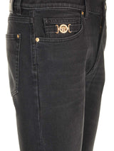 Versace Stretch Denim Slim Fit Jeans - Men