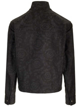 Versace Jacquard Blouson - Men - Piano Luigi