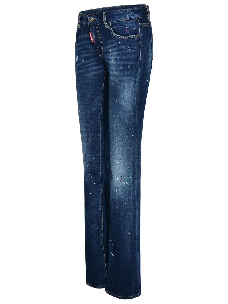 Dsquared2 Blue Cotton Jeans - Women