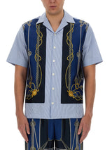 Versace Striped nautical Shirt - Men