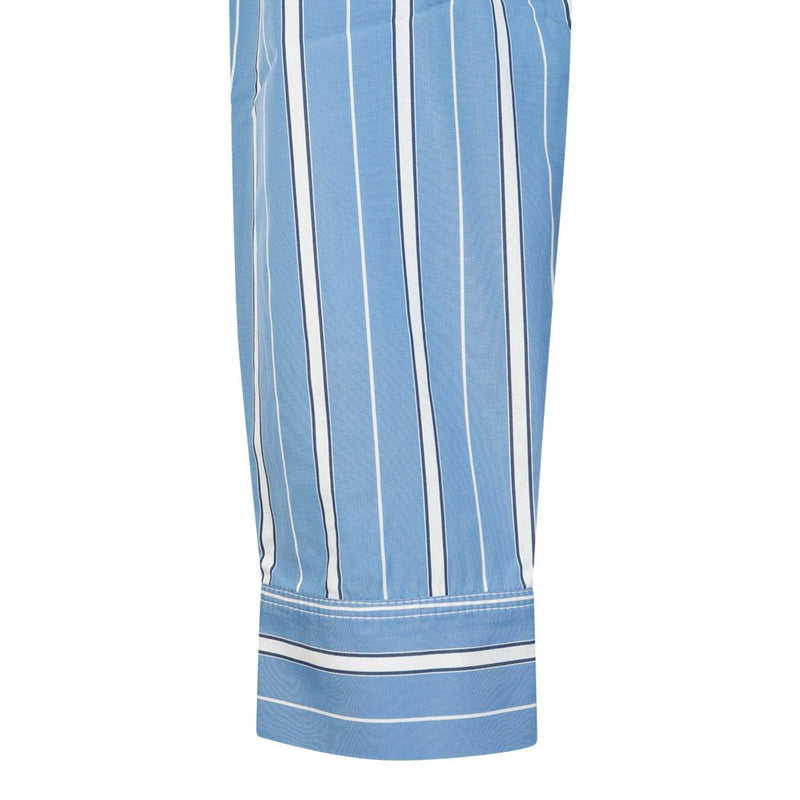 Jacquemus Striped Cropped Long Sleeve Shirt - Women