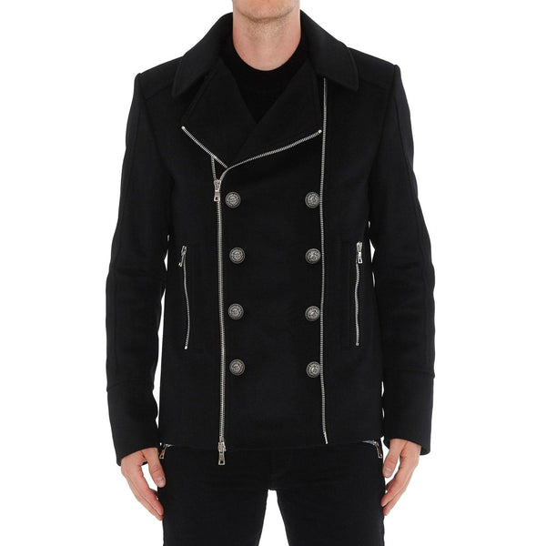 Balmain Alpaca Jacket - Men - Piano Luigi