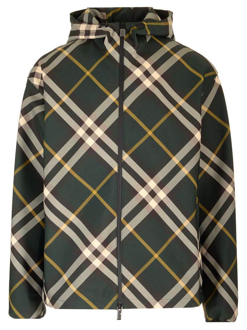 Burberry Check Windbreaker - Men