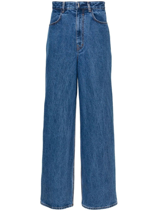 Givenchy Low Crotch Wide-leg Jeans - Men