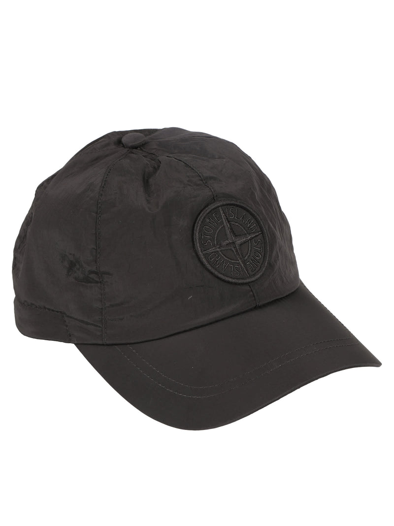 Stone Island Logo Embroidered Cap - Men