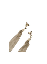 Saint Laurent Loulou Gold Brass Earrings - Women