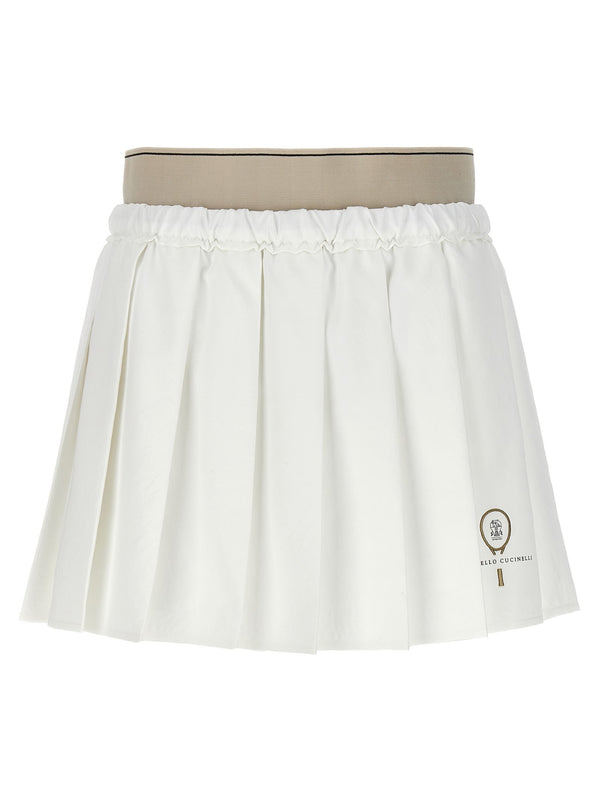 Brunello Cucinelli Mini Pleated Skirt - Women