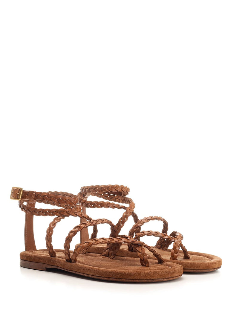 Golden Goose Braided Suede Sandals - Women