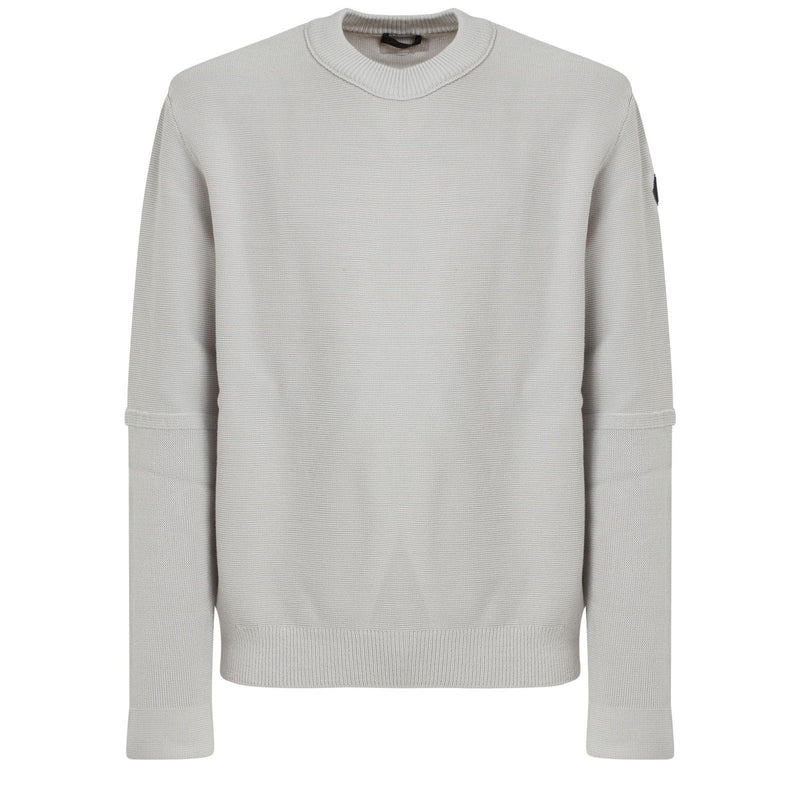 Moncler Logo Patch Crewneck Sweater - Men