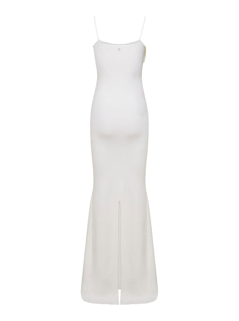 Jacquemus White la Robe Aro Mermaid Dress In Viscose Woman - Women