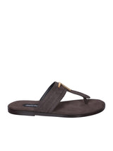 Tom Ford Brighton Crododile Brown Sandals - Men - Piano Luigi