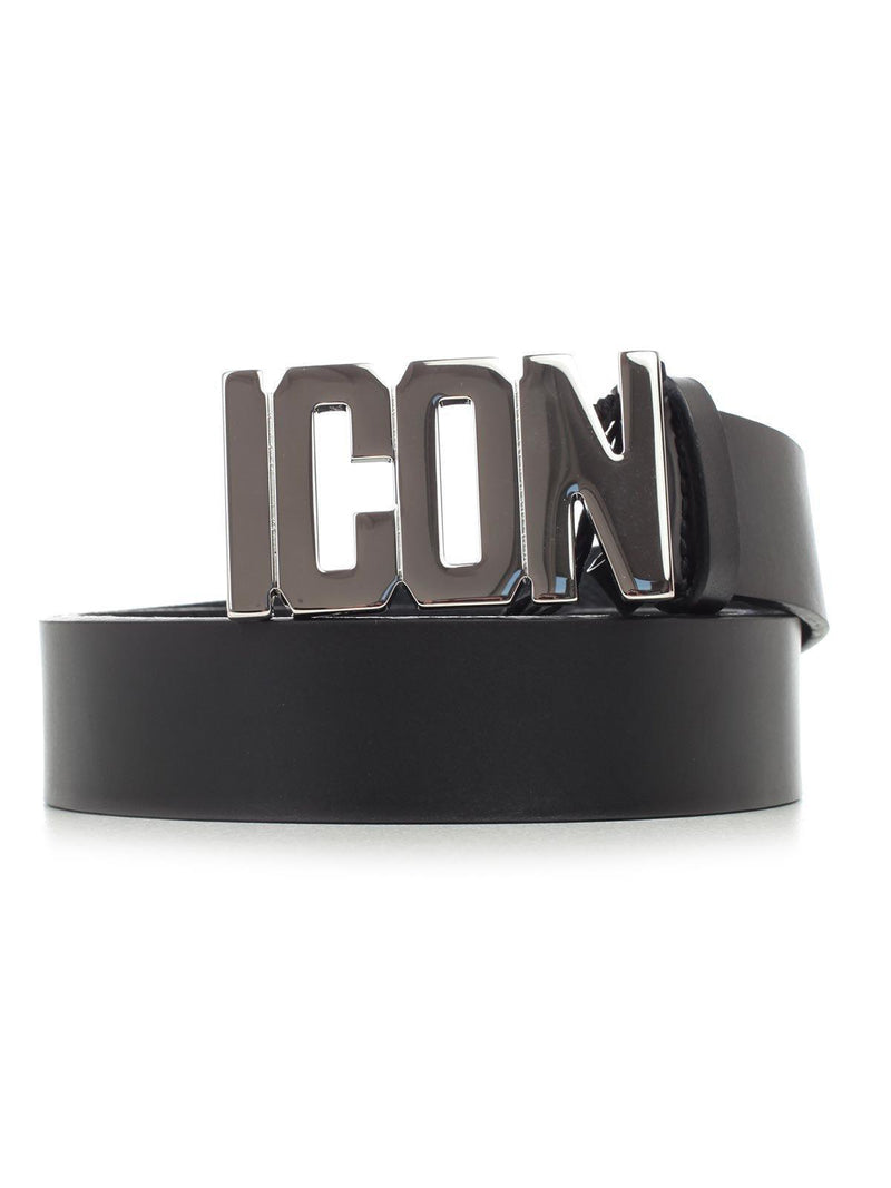 Dsquared2 Icon Logo Buckle Belt - Men - Piano Luigi