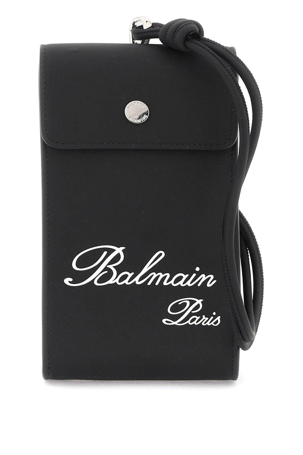 Balmain Phone Holder With Logo - Men