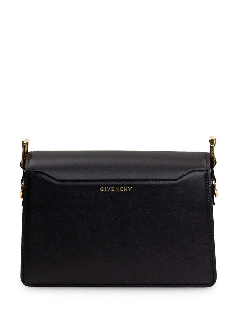 Givenchy 4g Crossbody Medium Bag In Black Box Leather - Women