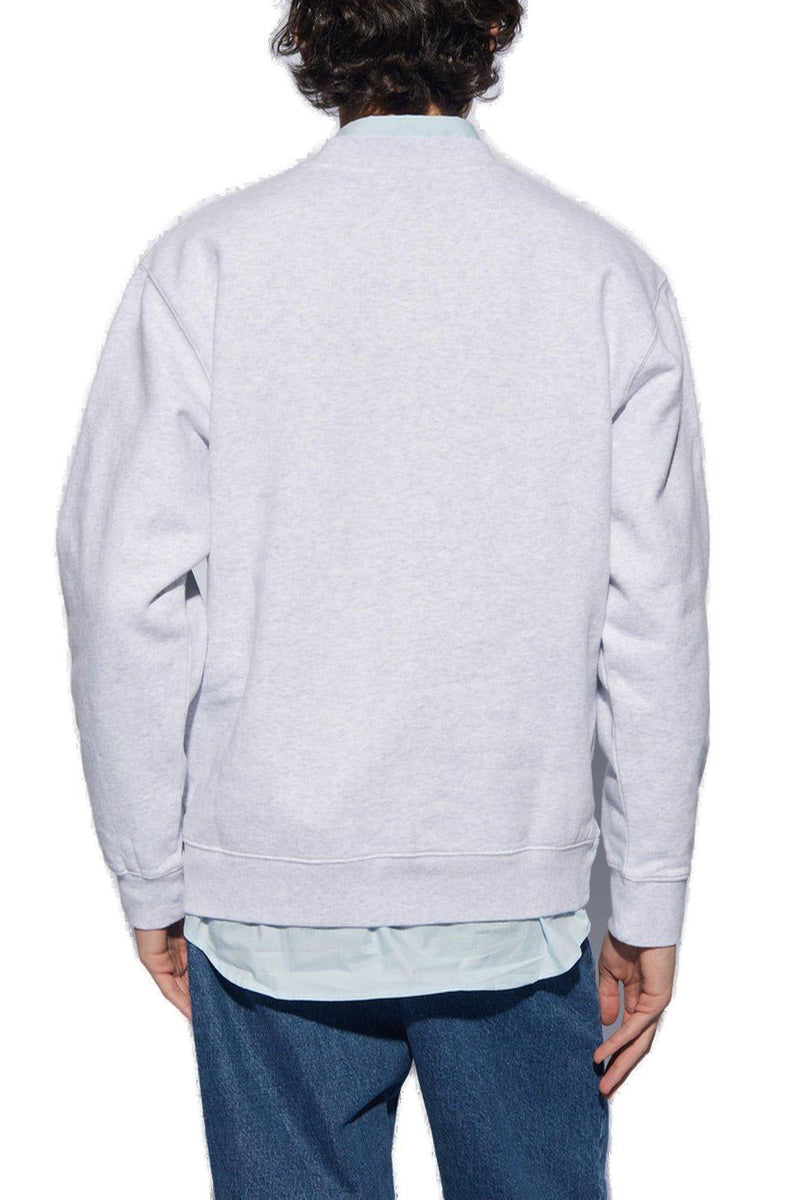 Jacquemus Logo Patch Crewneck Sweatshirt - Men