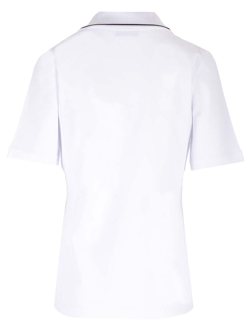 Moncler V-neck Polo Shirt - Women