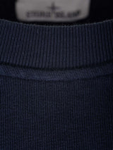 Stone Island Blue Sweatshirt With Mock Neck - Men