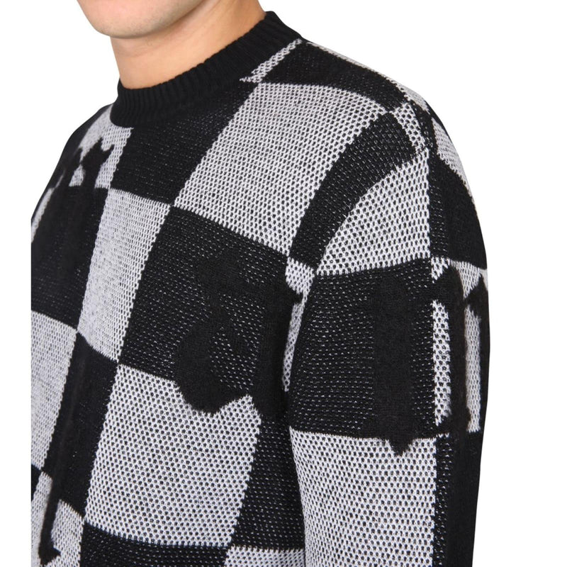 AMIRI Argyle Check Cardigan - Men - Piano Luigi