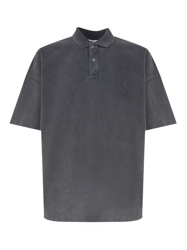 J.W. Anderson Polo Shirt With Embroidered Logo - Men