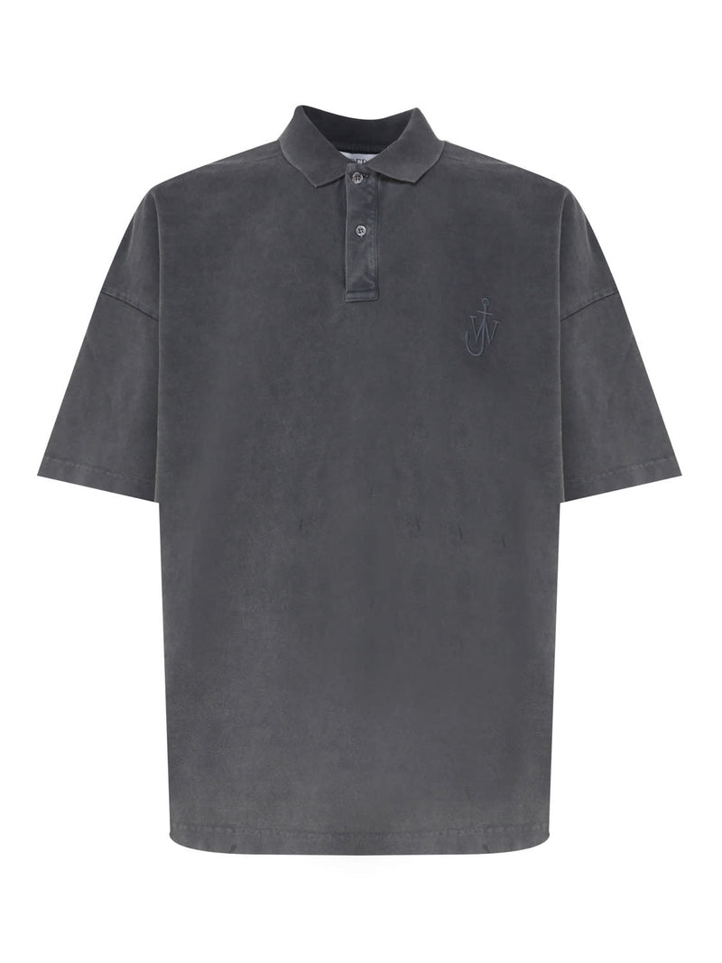 J.W. Anderson Polo Shirt With Embroidered Logo - Men