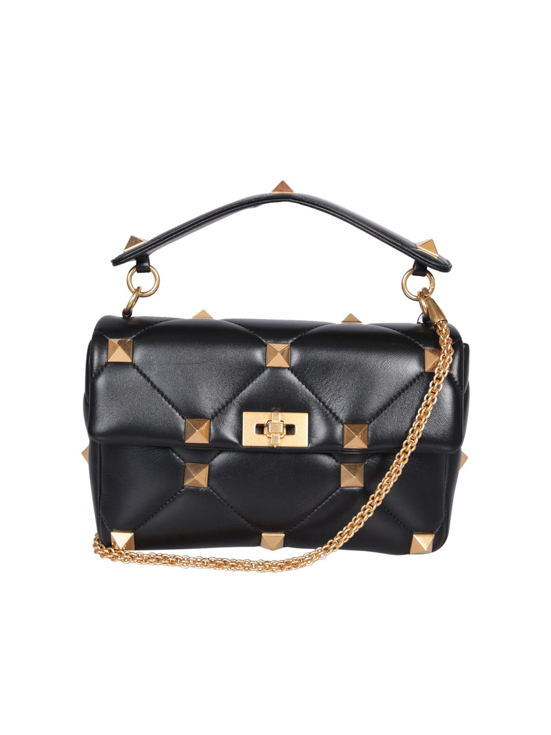 Valentino Roman Stud Black Bag - Women