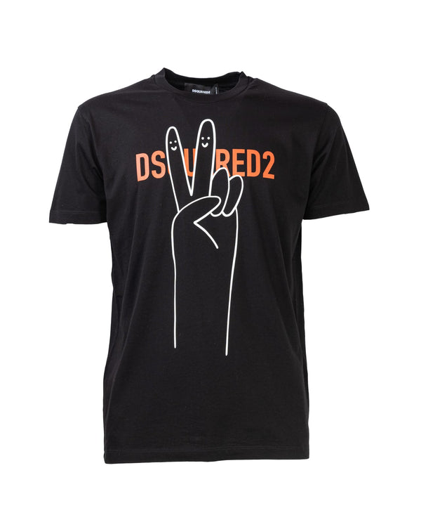 Dsquared2 T-shirts And Polos Black - Men