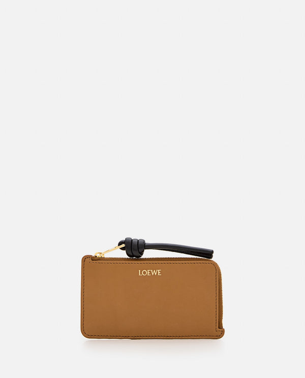 Loewe Knot Coin Leather Cardholder - Women