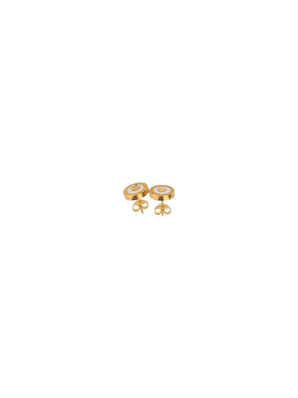 Versace Resin Jellyfish Button Earrings - Women