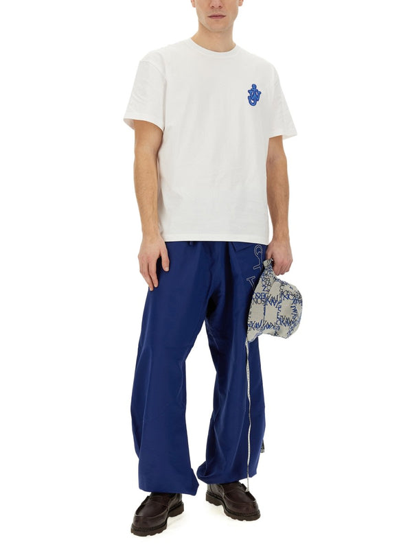 J.W. Anderson Joggers Pants With Logo Anchor - Men