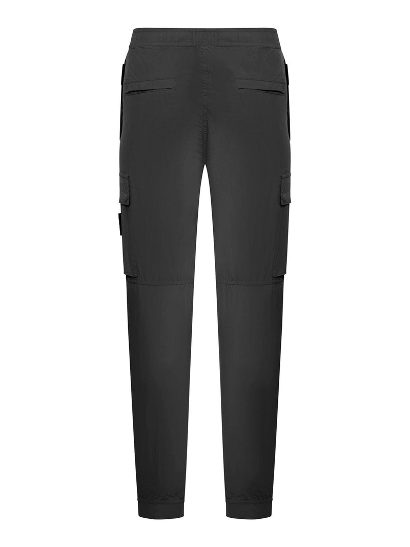 Stone Island Logo Patch Slim Pants - Men