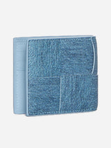 Bottega Veneta Cassette Denim Leather Bifold Wallet - Men