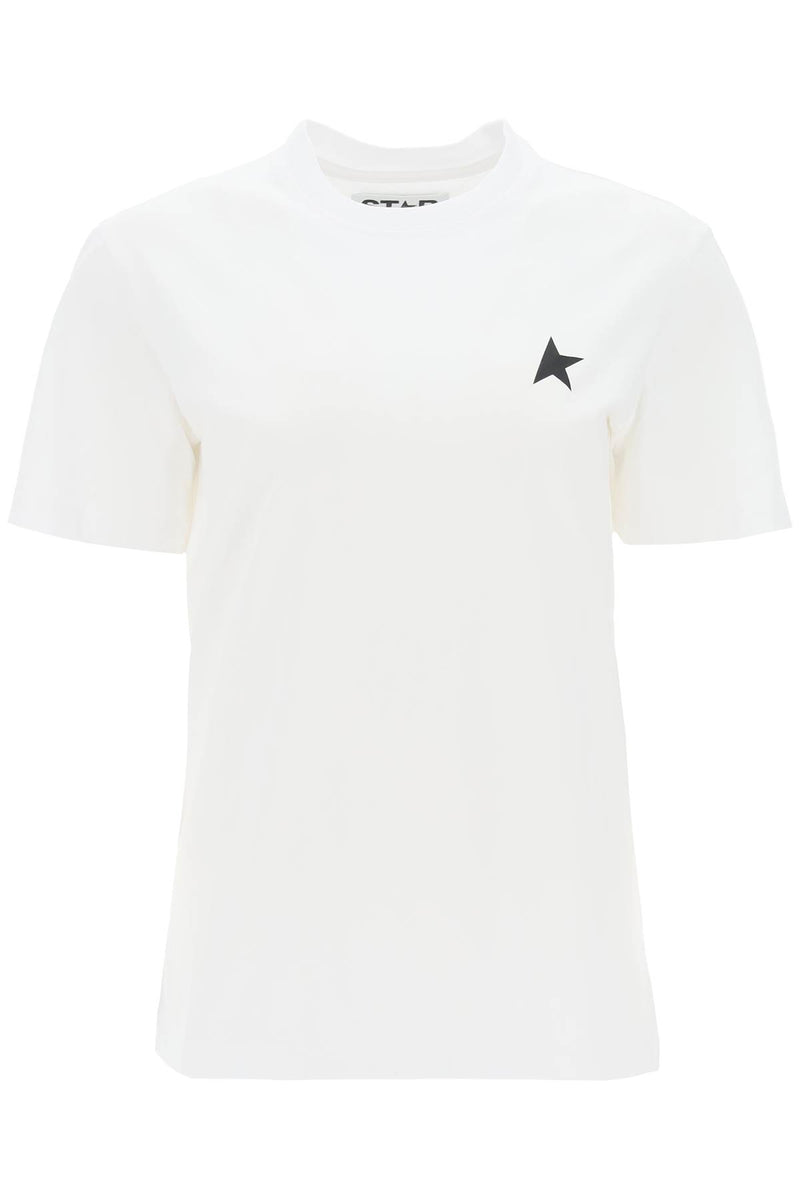 Golden Goose Regular T-shirt With Star Logo - Women
