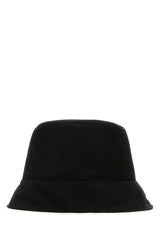 Off-White Black Polyester Bucket Hat - Women