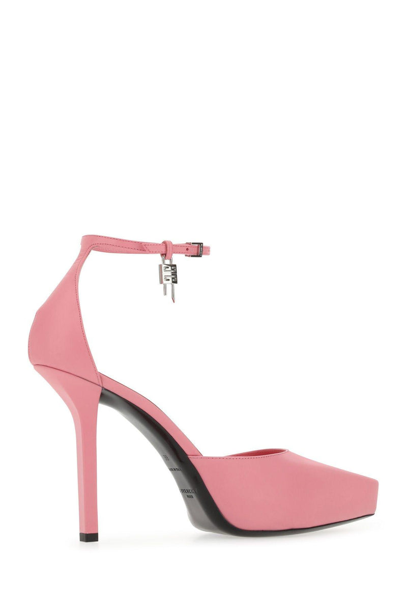 Givenchy Pink Leather G-lock Pumps - Women