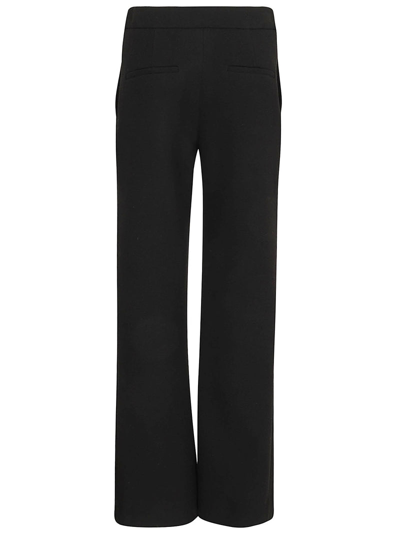 Balmain Double Crepe Flare Pants - Women