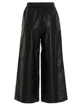 Loewe Anagram Leather Trousers - Women - Piano Luigi