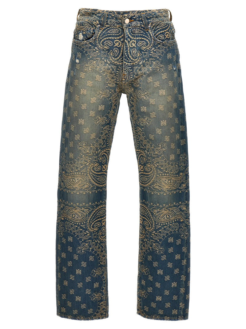 AMIRI bandana Jaquard Jeans - Men