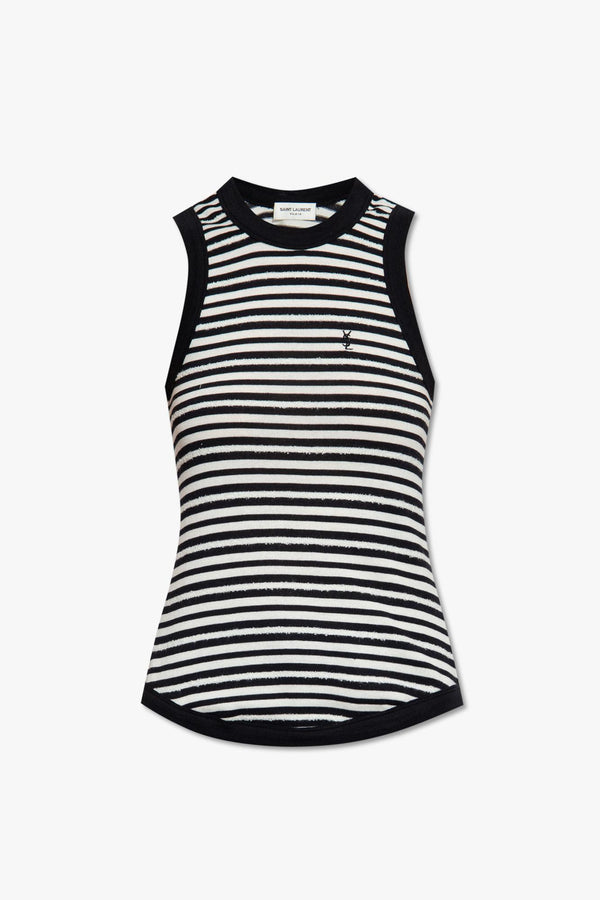 Saint Laurent Top With Logo - Women