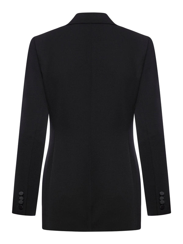 Saint Laurent Double-breasted Long-sleeved Jacket - Women