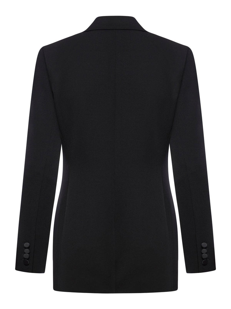 Saint Laurent Double-breasted Long-sleeved Jacket - Women